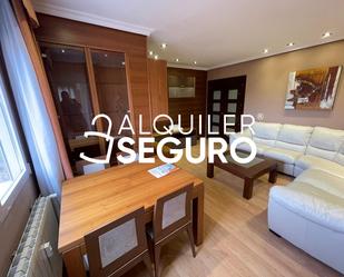 Living room of Flat to rent in  Madrid Capital  with Heating, Terrace and Furnished