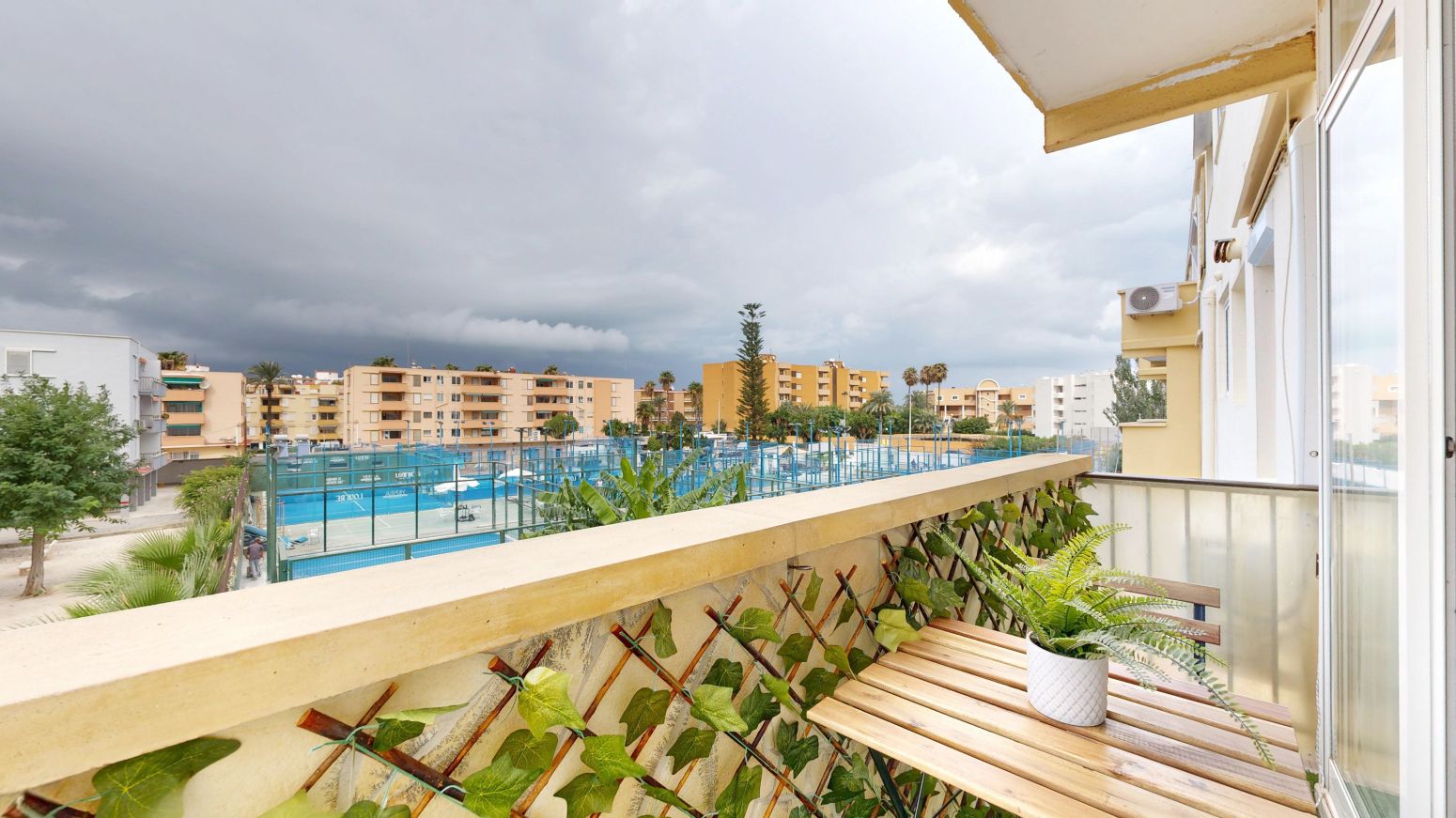 Terrace of Flat for sale in Jávea / Xàbia  with Heating, Storage room and Swimming Pool