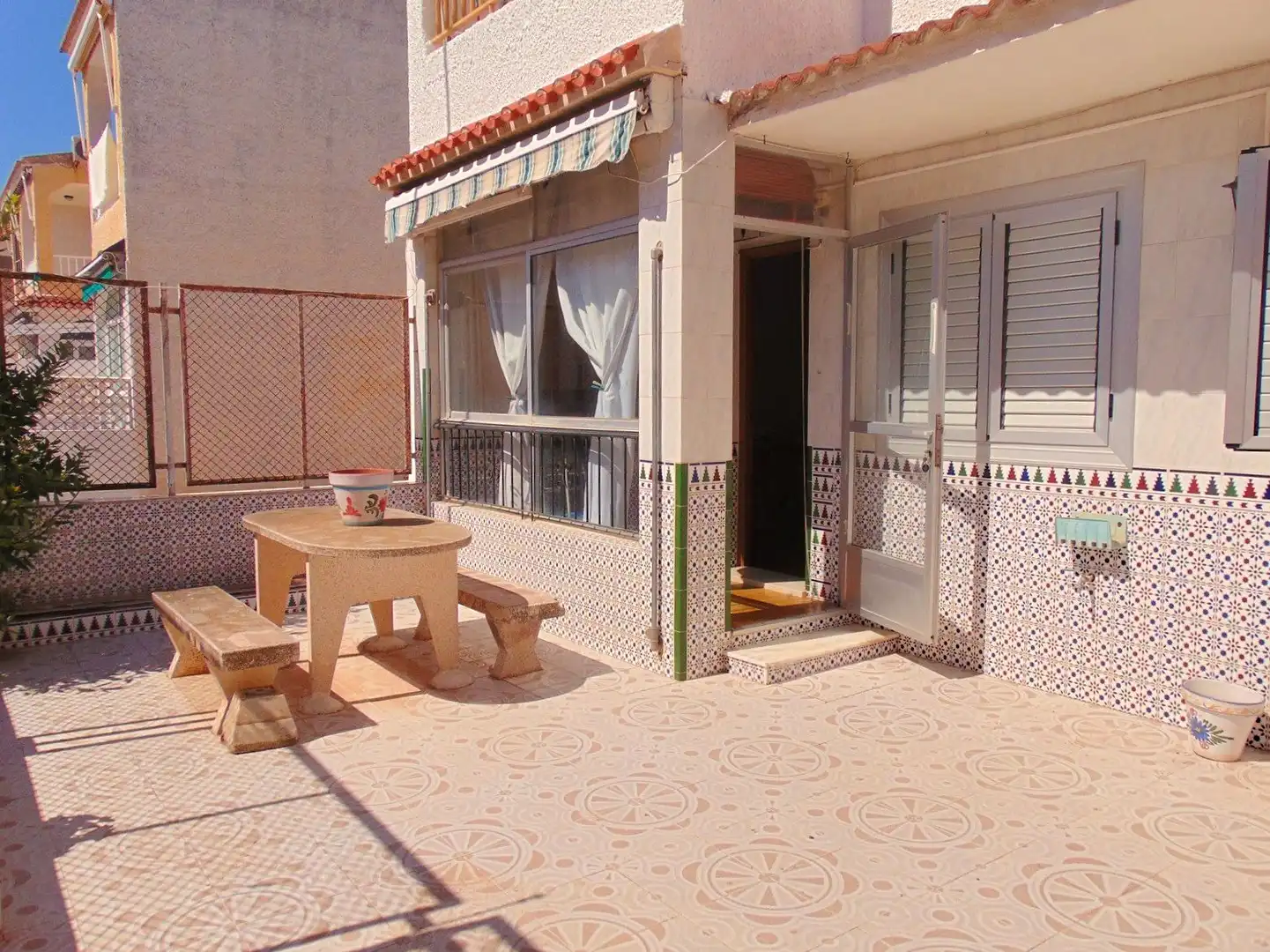 Terraza de Planta baja en venta en San Pedro del Pinatar con Jardín privado, Terraza y Trastero