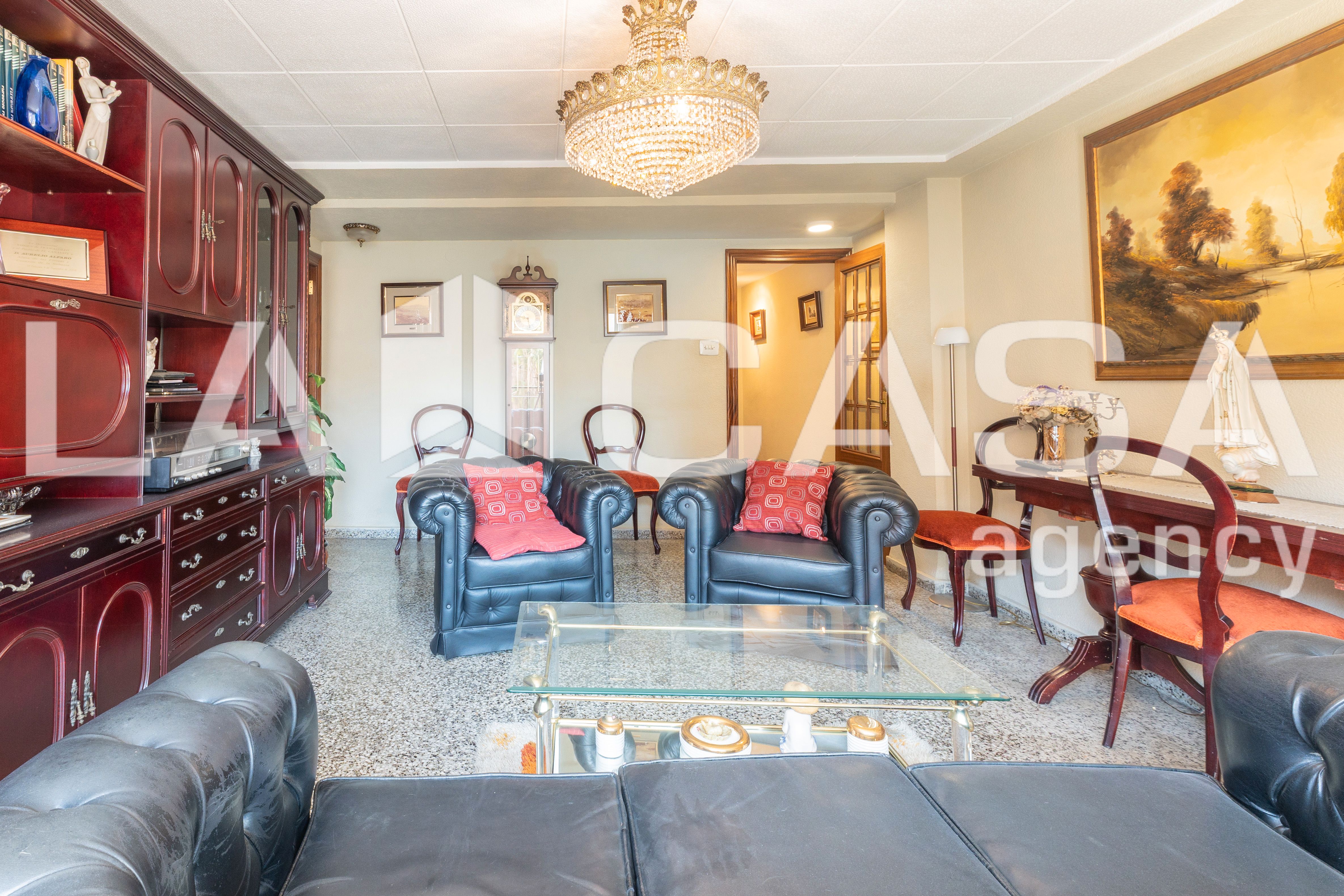 Living room of Flat for sale in  Valencia Capital  with Terrace