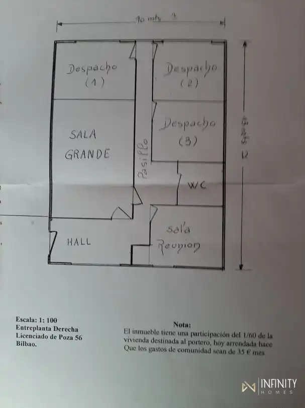 Office space with lift for sale in Indautxu, imagen 15