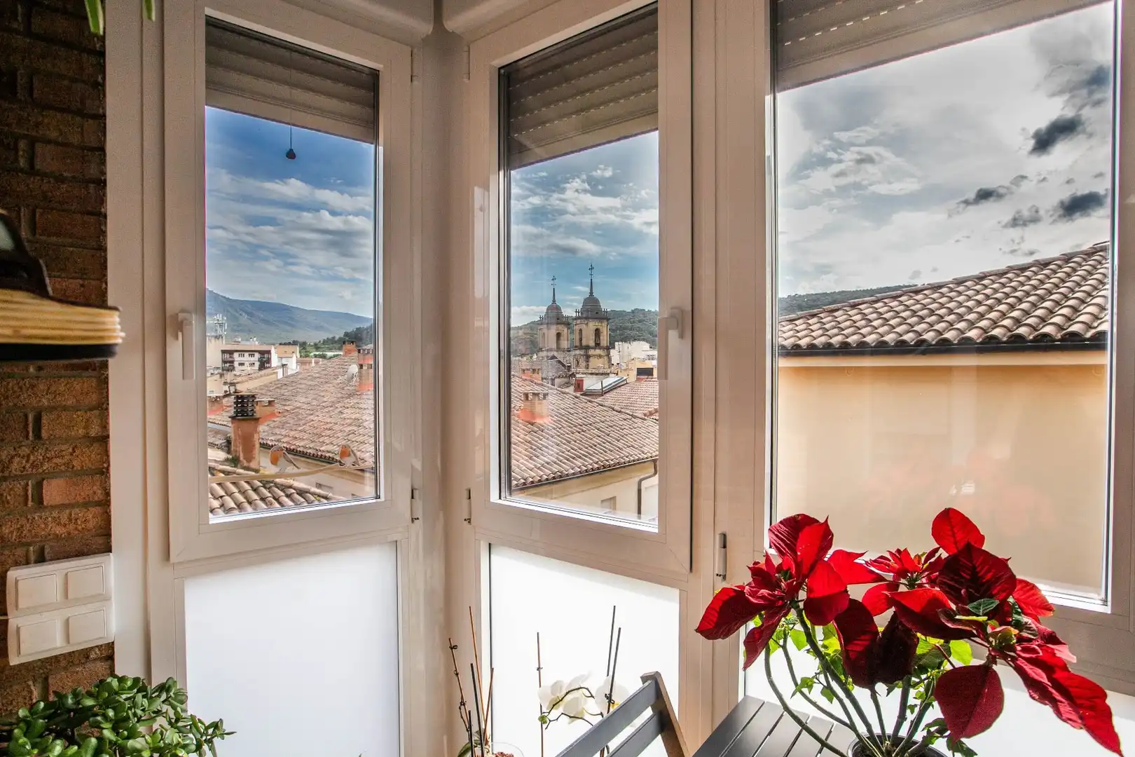 Terrasse von Wohnung zum Verkauf in Estella / Lizarra mit Heizung, Terrasse und Möbliert