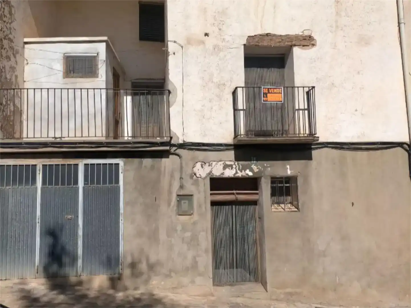 Vista exterior de Casa adosada en venta en Mosqueruela