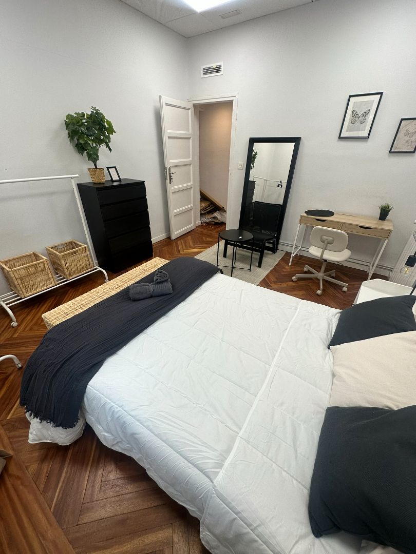 Bedroom of Flat to share in  Madrid Capital  with Air Conditioner, Heating and Furnished