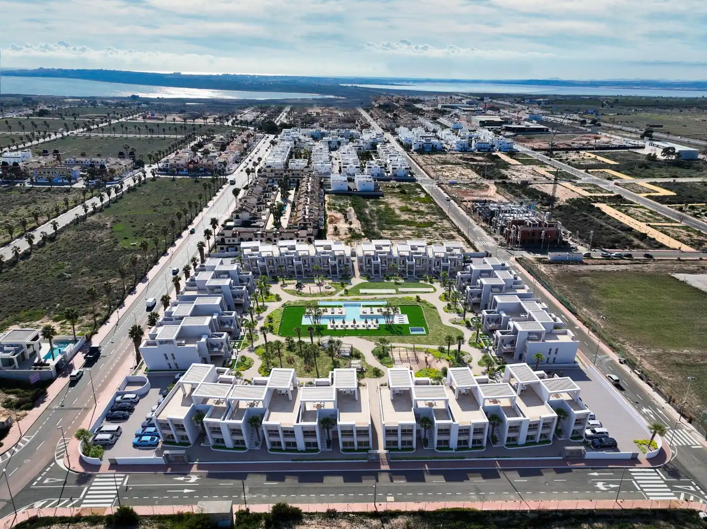 Vista exterior de Ático en venta en Rojales con Aire acondicionado, Calefacción y Jardín privado