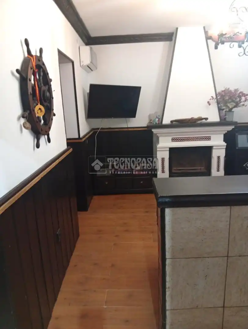Sala de estar de Casa adosada en venta en Coria del Río