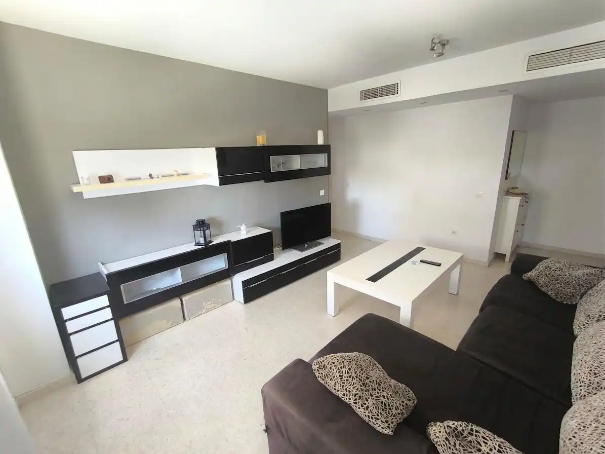 Living room of Flat for sale in Huelva  with Air Conditioner, Heating and Private garden