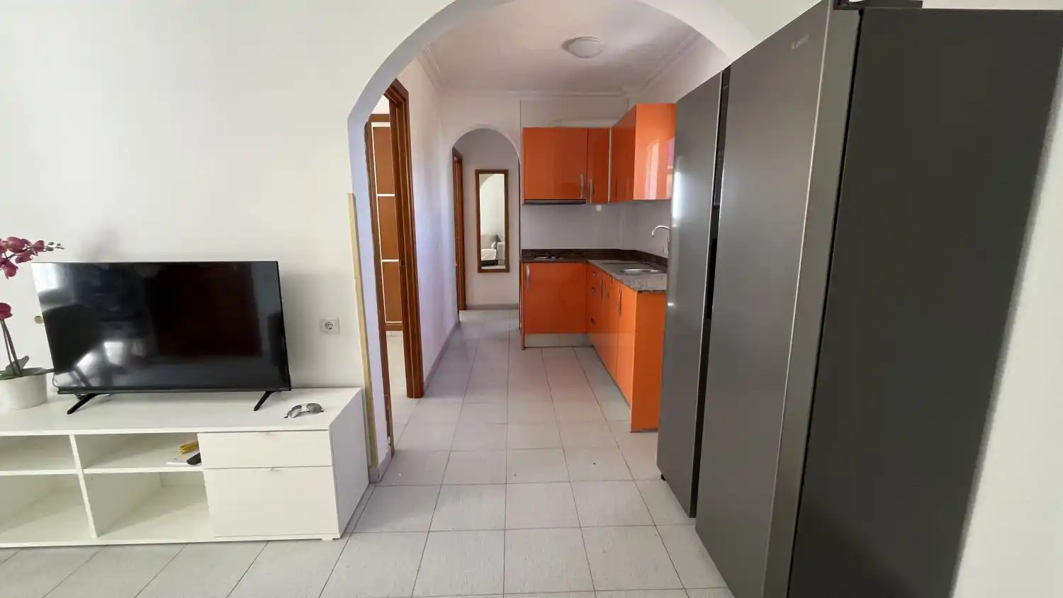 Cuina de Apartament en venda en San Bartolomé de Tirajana amb Terrassa, Moblat i Piscina comunitària