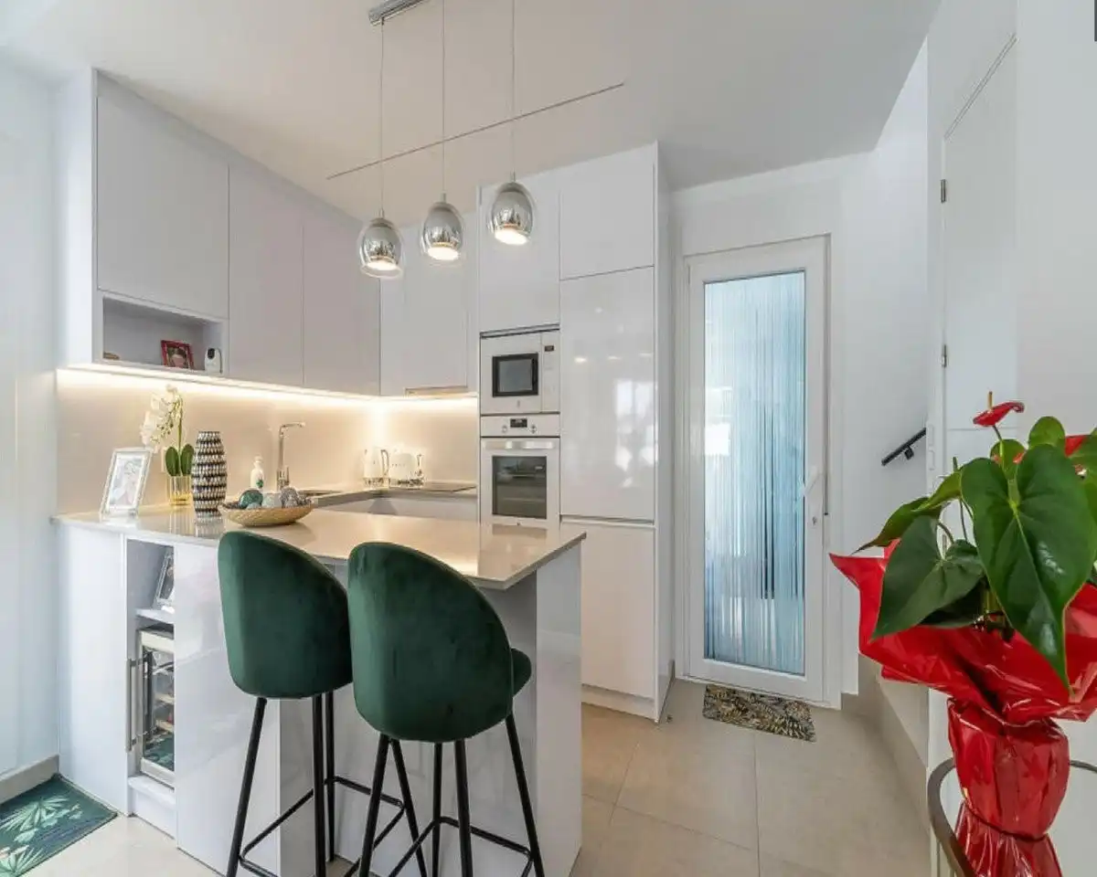 Cocina de Casa o chalet en venta en San Pedro del Pinatar con Aire acondicionado, Jardín privado y Terraza