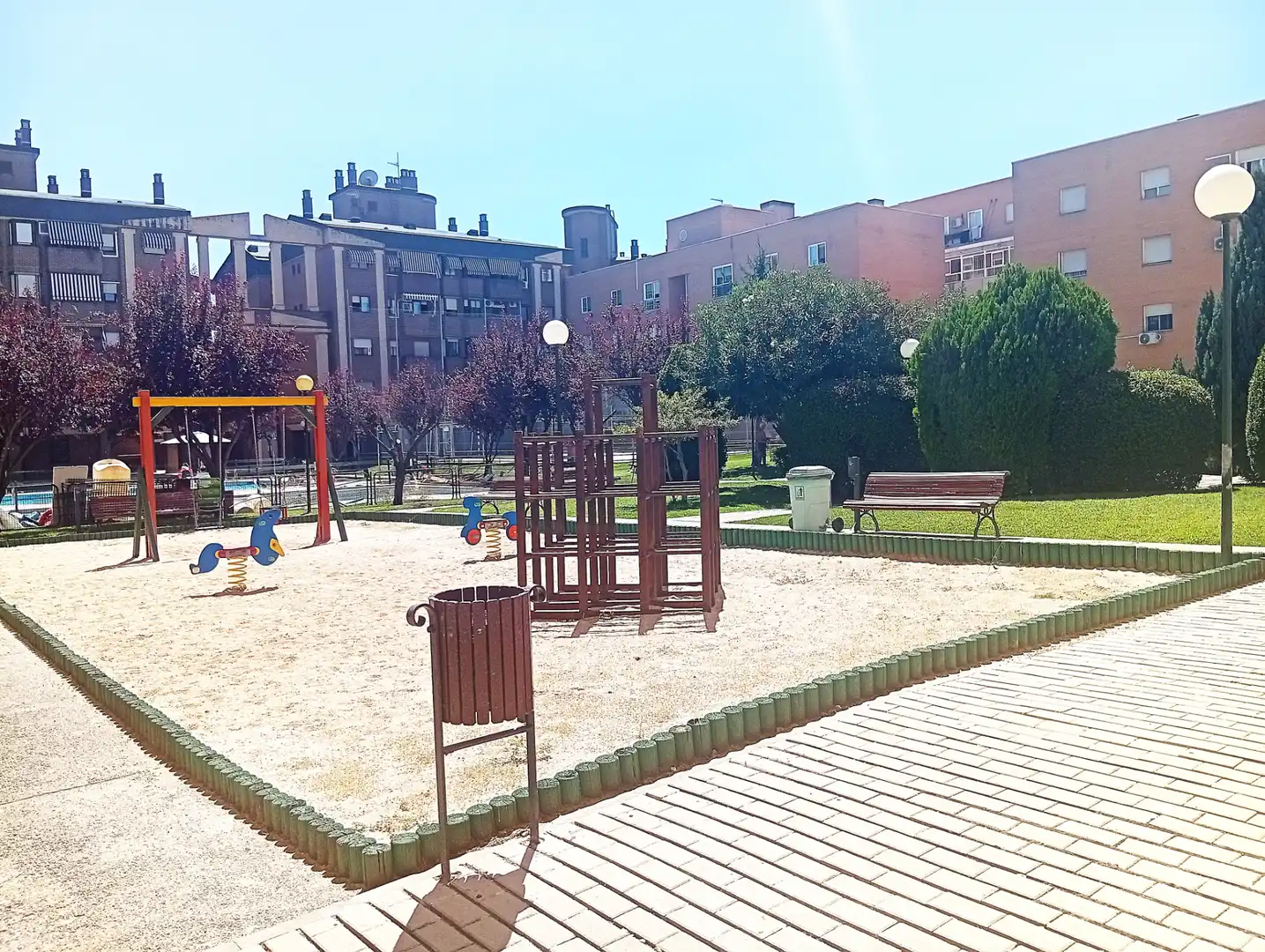 Vista exterior de Piso en venta en Leganés con Aire acondicionado, Calefacción y Jardín privado