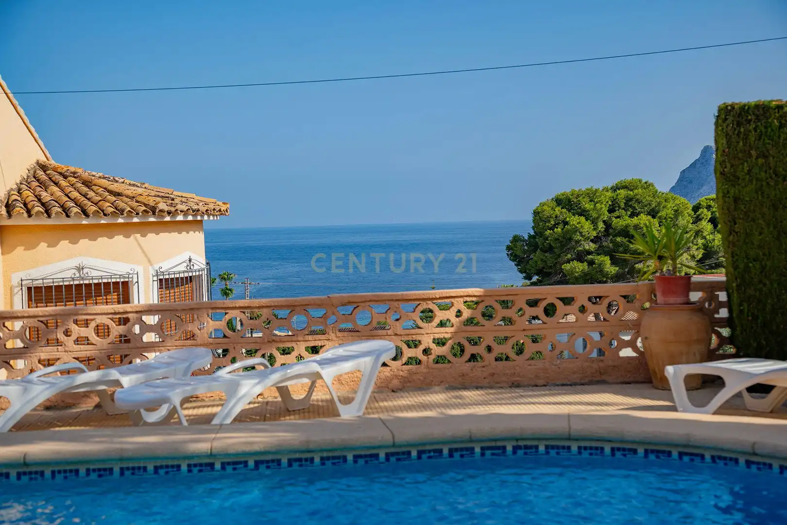 Exterior view of Houses for sale in Calpe / Calp  with Private garden, Storage room and Swimming Pool