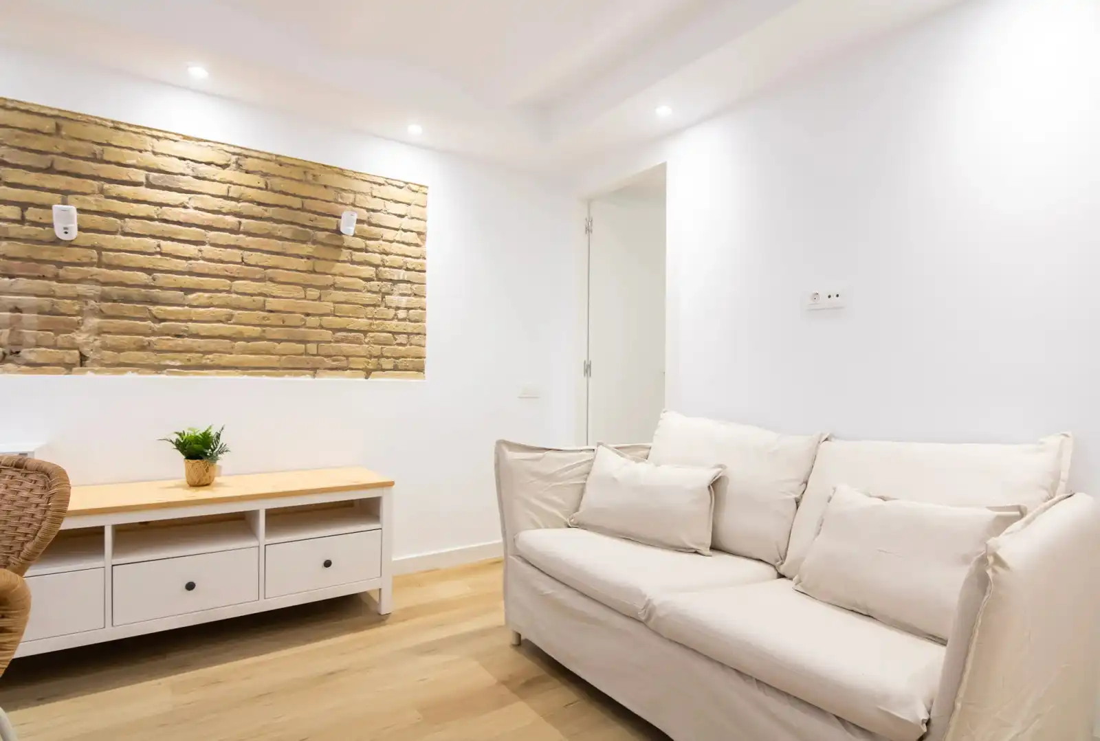 Living room of Flat for rent in Sants - Montjuïc