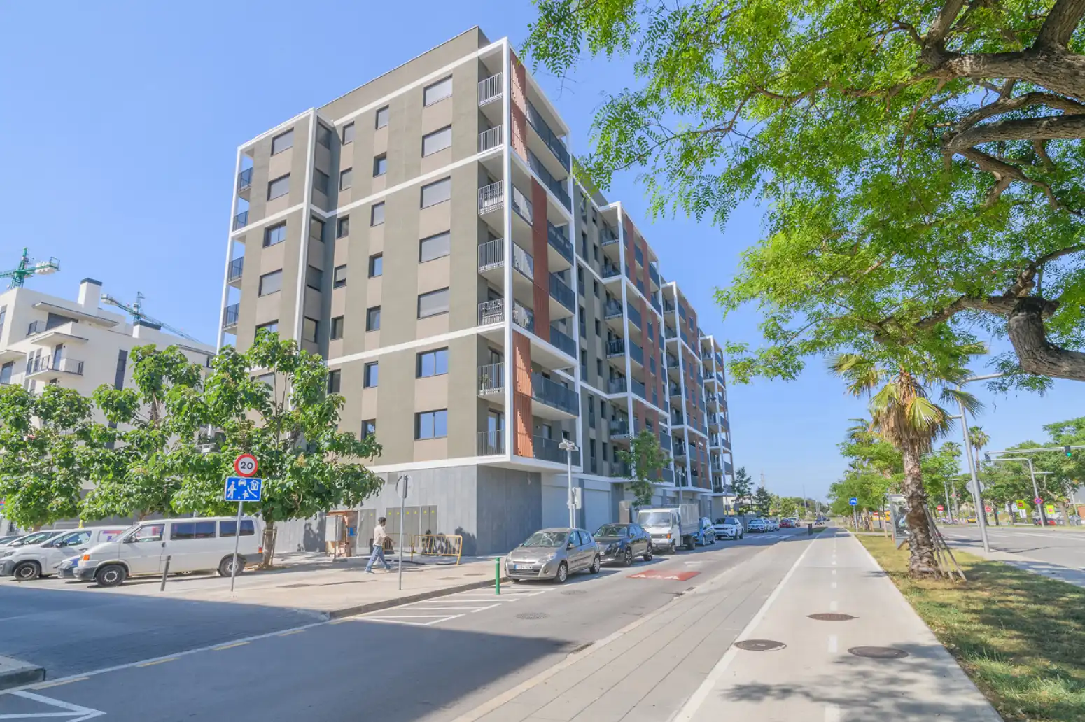 Vista exterior de Pis en venda en Viladecans amb Aire condicionat, Calefacció i Parquet