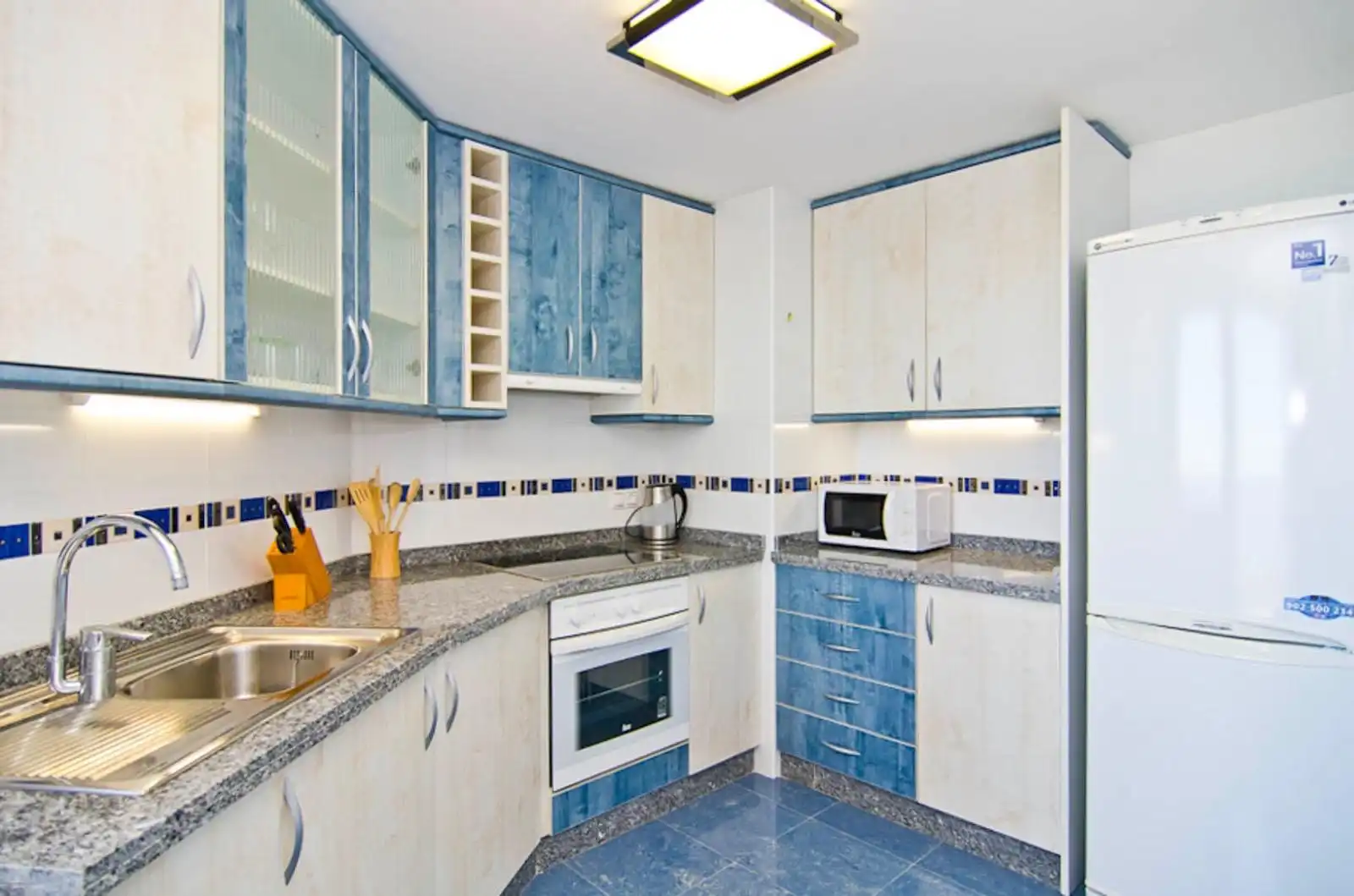 Kitchen of Attic for sale in Calpe / Calp  with Air Conditioner, Terrace and Furnished