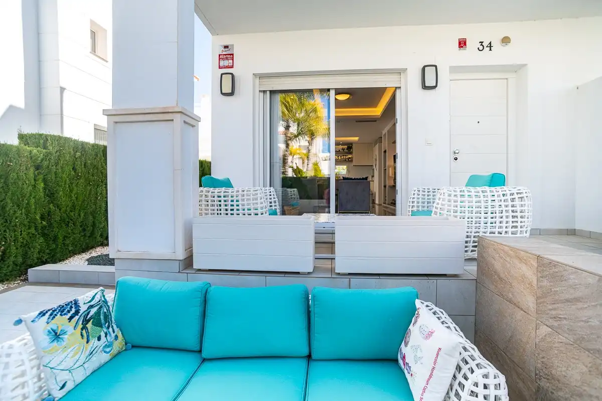 Terraza de Casa o chalet en venta en Rojales con Aire acondicionado, Terraza y Piscina