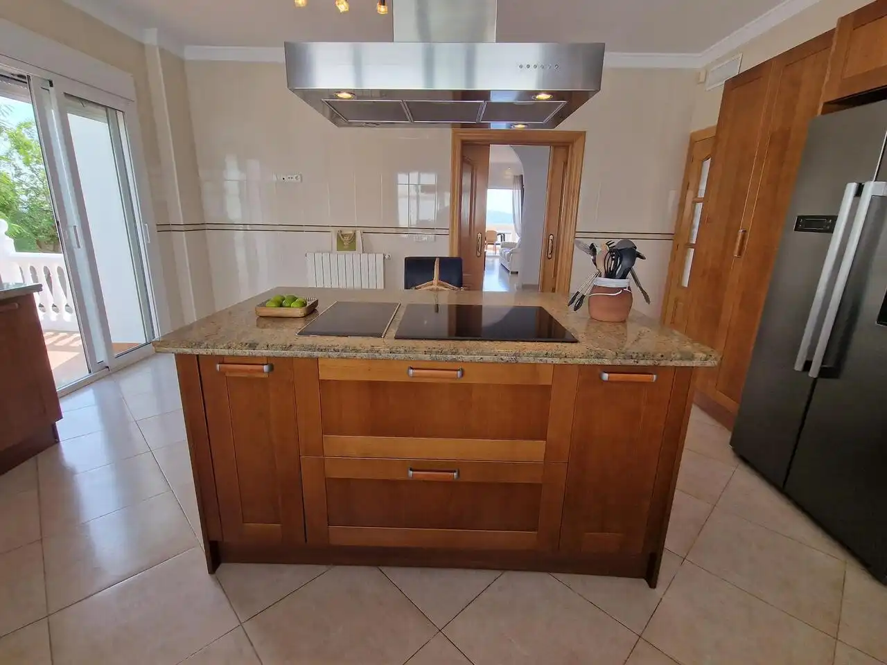 Cocina de Casa o chalet en venta en Periana con Aire acondicionado, Terraza y Piscina