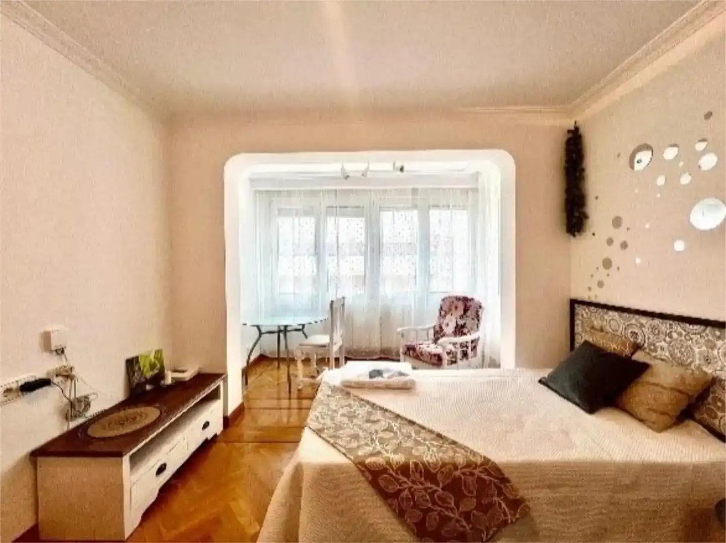 Bedroom of Flat for rent in Tarancón  with Parquet flooring and Furnished