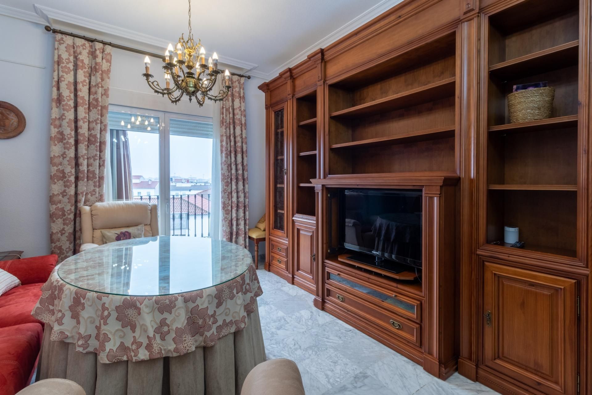 Living room of Flat for sale in Pozoblanco  with Air Conditioner, Terrace and Storage room