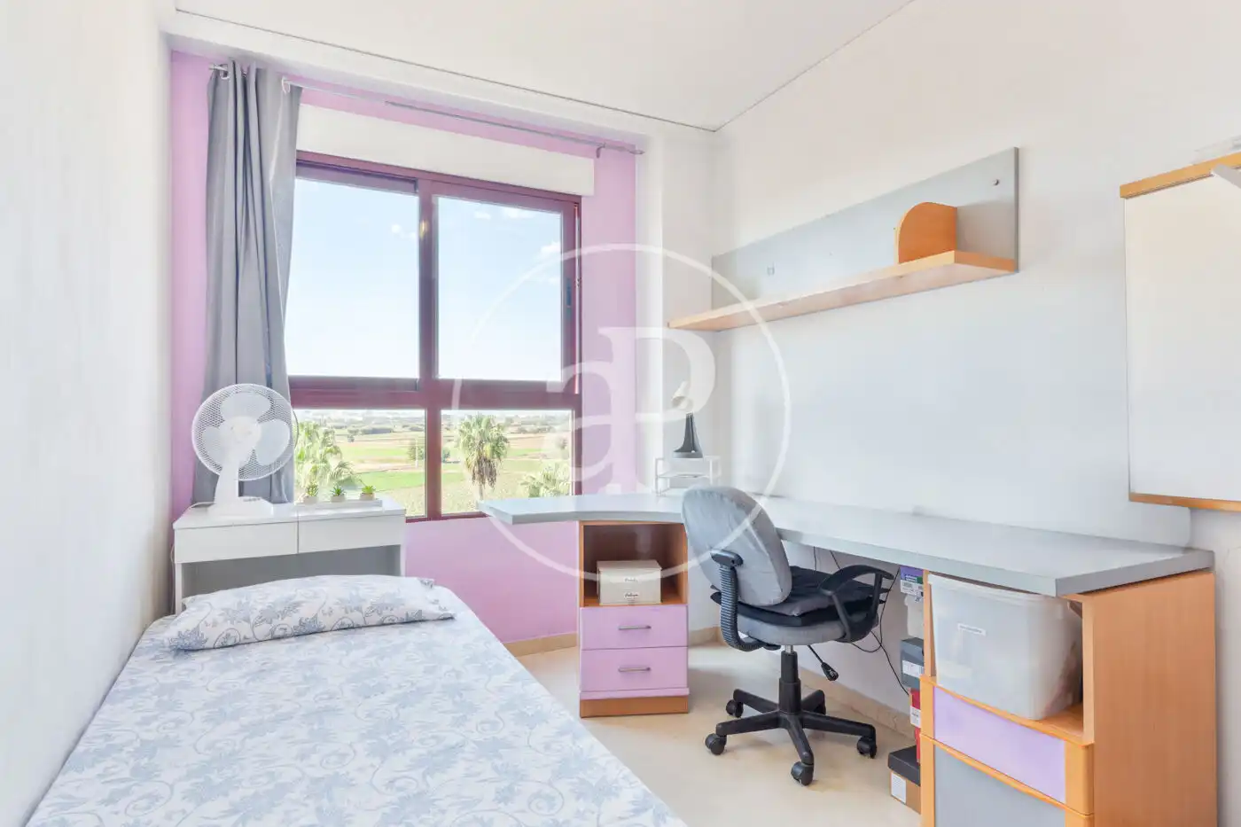 Bedroom of Attic for sale in Valencia  with Air Conditioner, Heating and Private garden