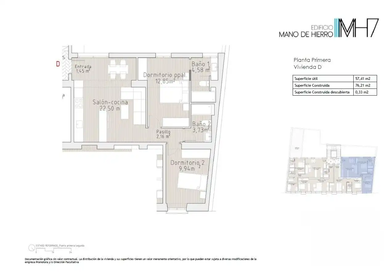 Appartement avec terrasse à vendre à Calle MANO DE HIERRO, imagen 3