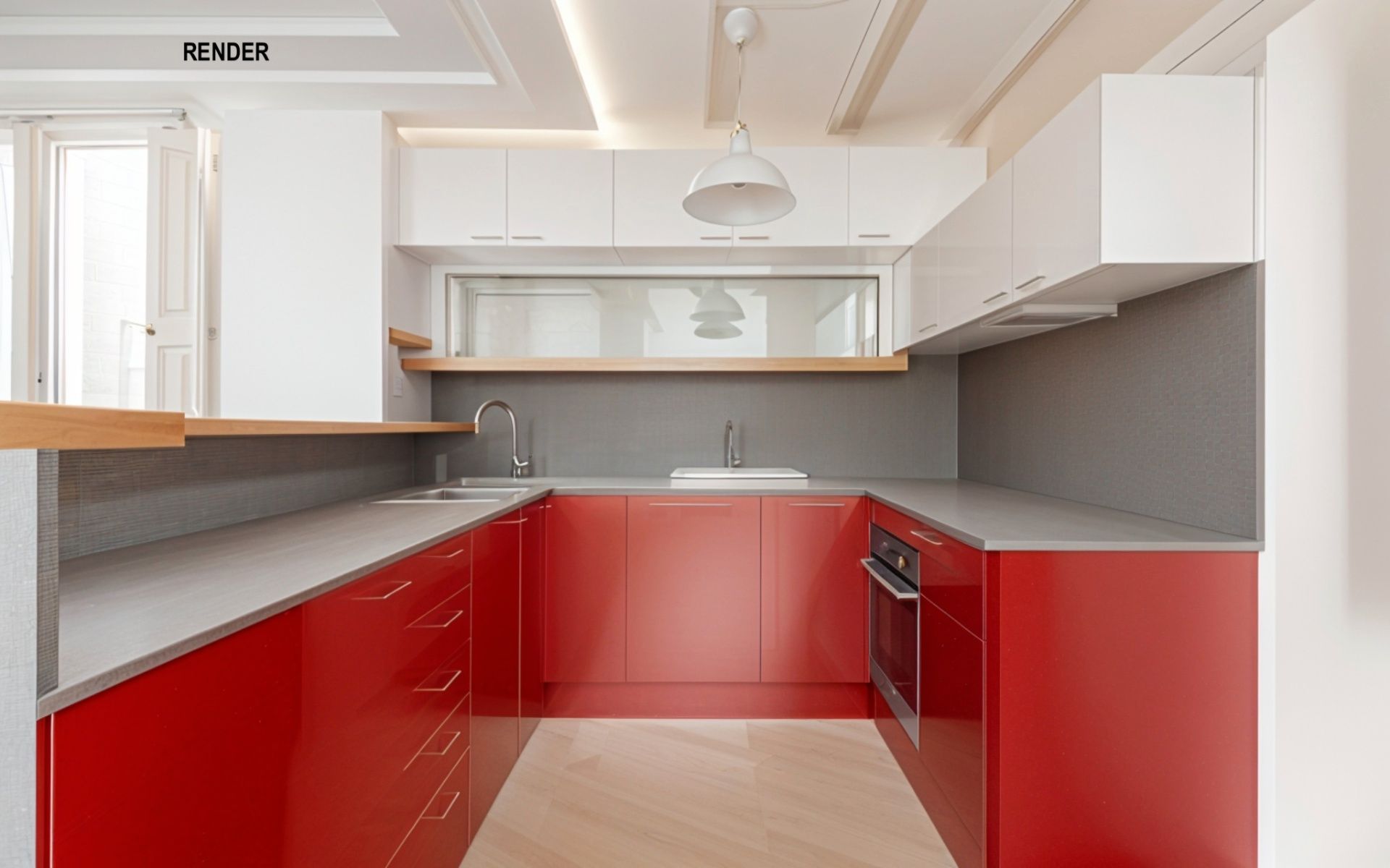 Cocina de Piso en venta en  Barcelona Capital con Calefacción y Balcón