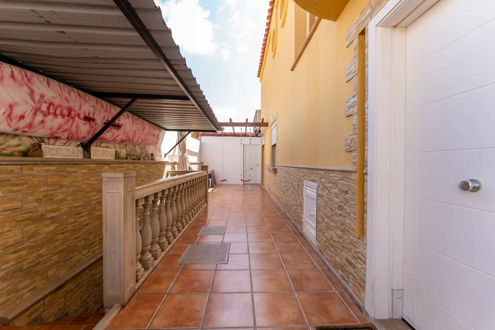 Terrassa de Casa adosada en venda en San Bartolomé de Tirajana amb Aire condicionat, Calefacció i Terrassa