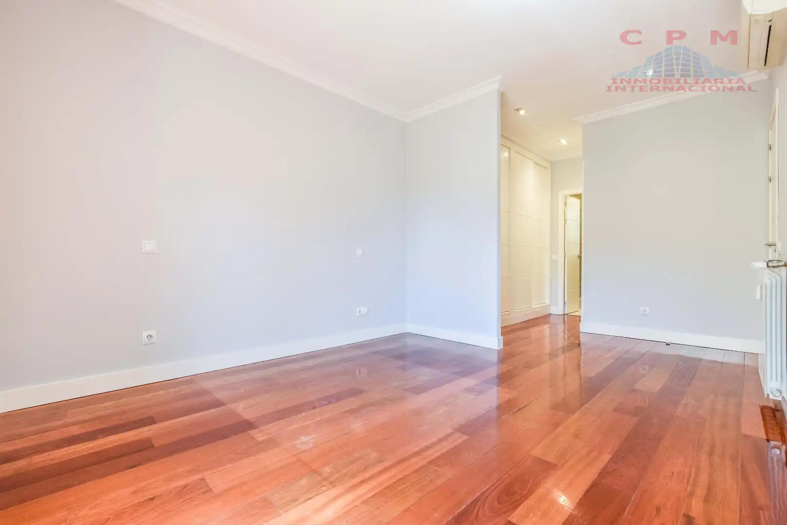 Bedroom of Flat for rent in Madrid  with Air Conditioner, Heating and Parquet flooring