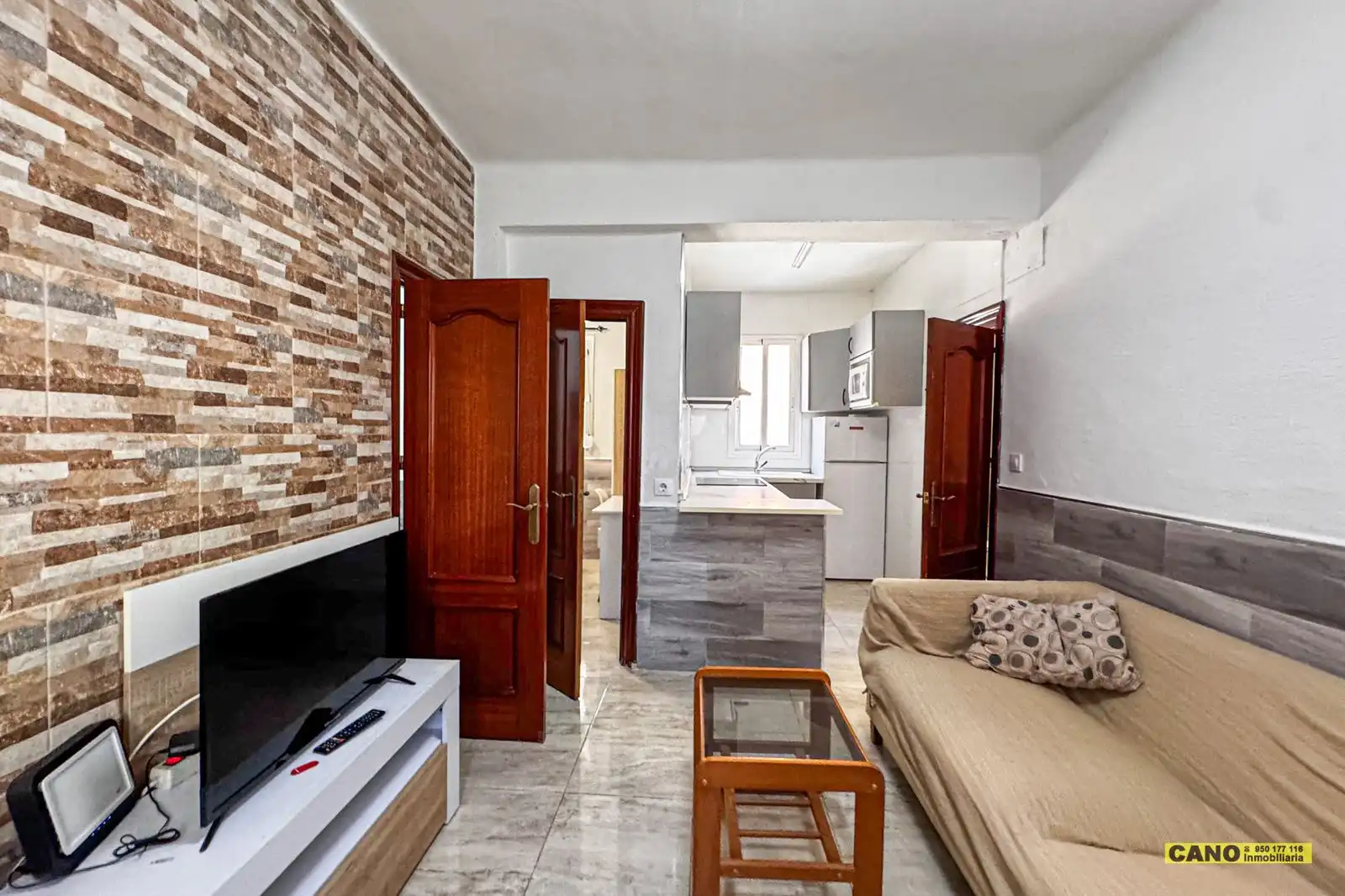 Living room of Flat for sale in Almería  with Air Conditioner and Heating