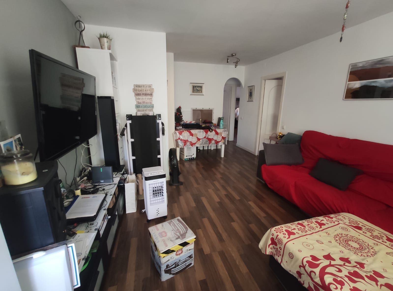 Living room of Flat for sale in Terrassa  with Heating and Terrace