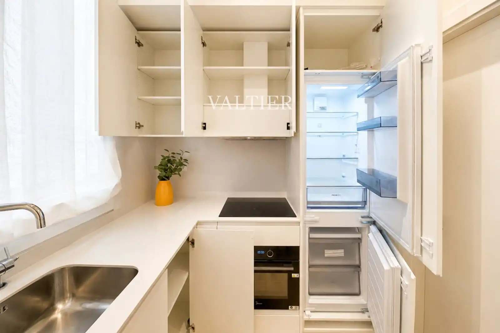 Kitchen of Flat for rent in Madrid  with Heating and Furnished