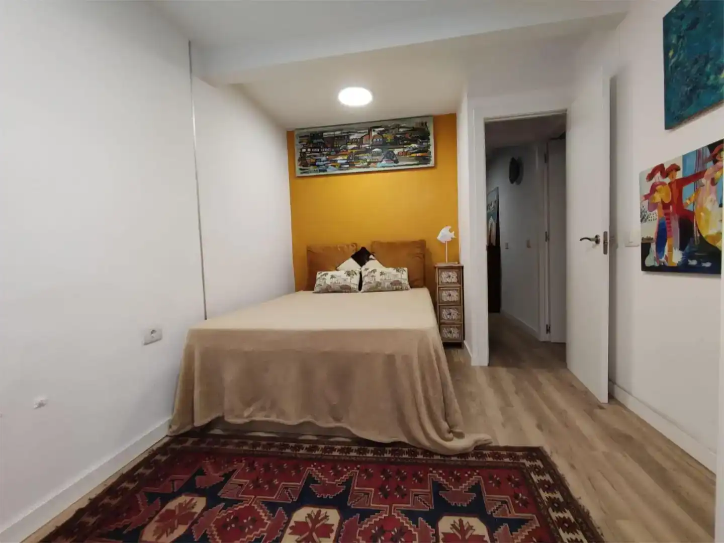 Bedroom of Flat for rent in Arona  with Furnished