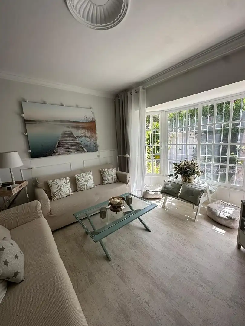 Sala d'estar de Casa o xalet en venda en Chiclana de la Frontera amb Aire condicionat, Calefacció i Jardí privat