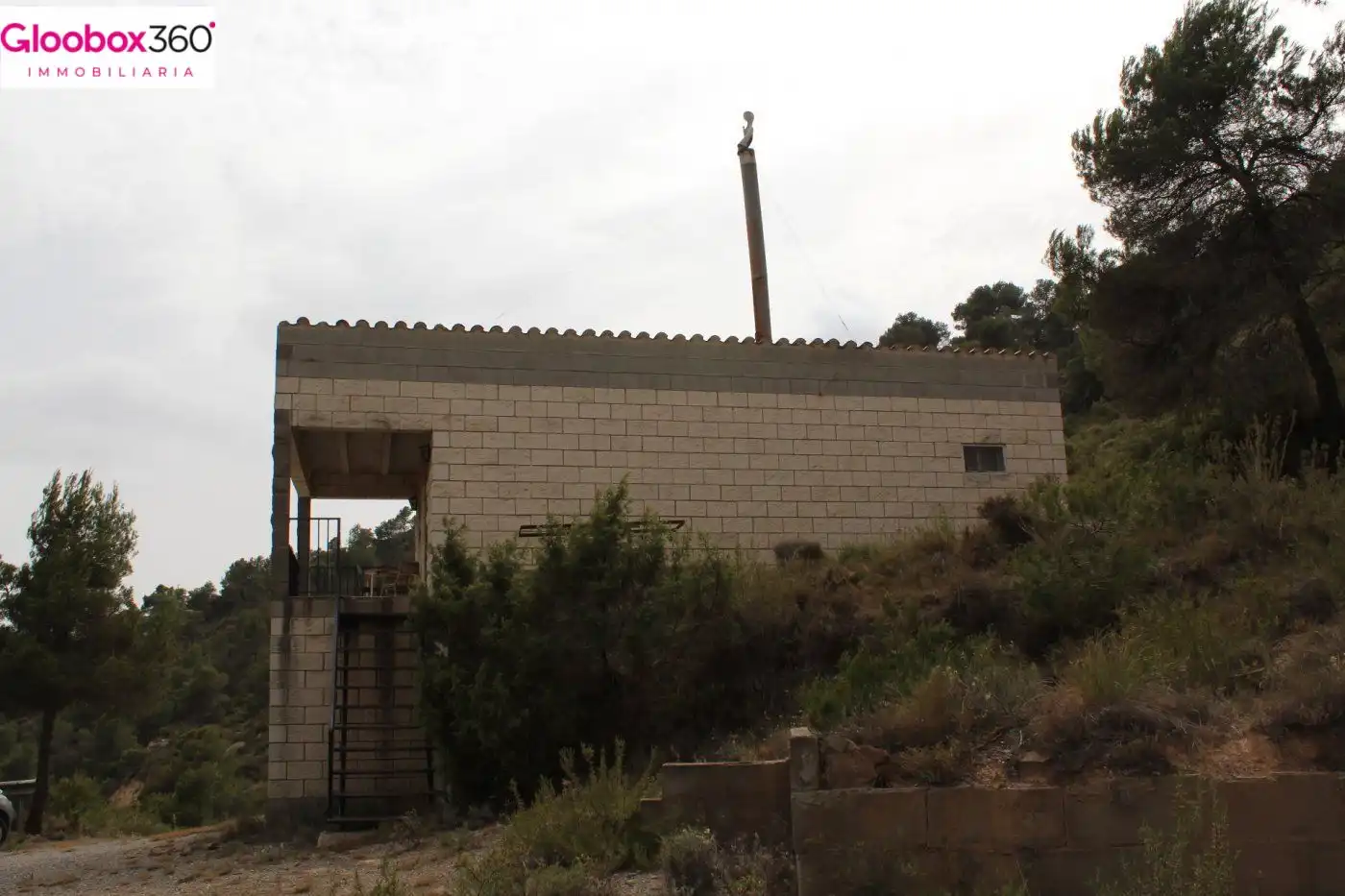 Exterior view of Country homes for sale in Blancafort  with Alarm