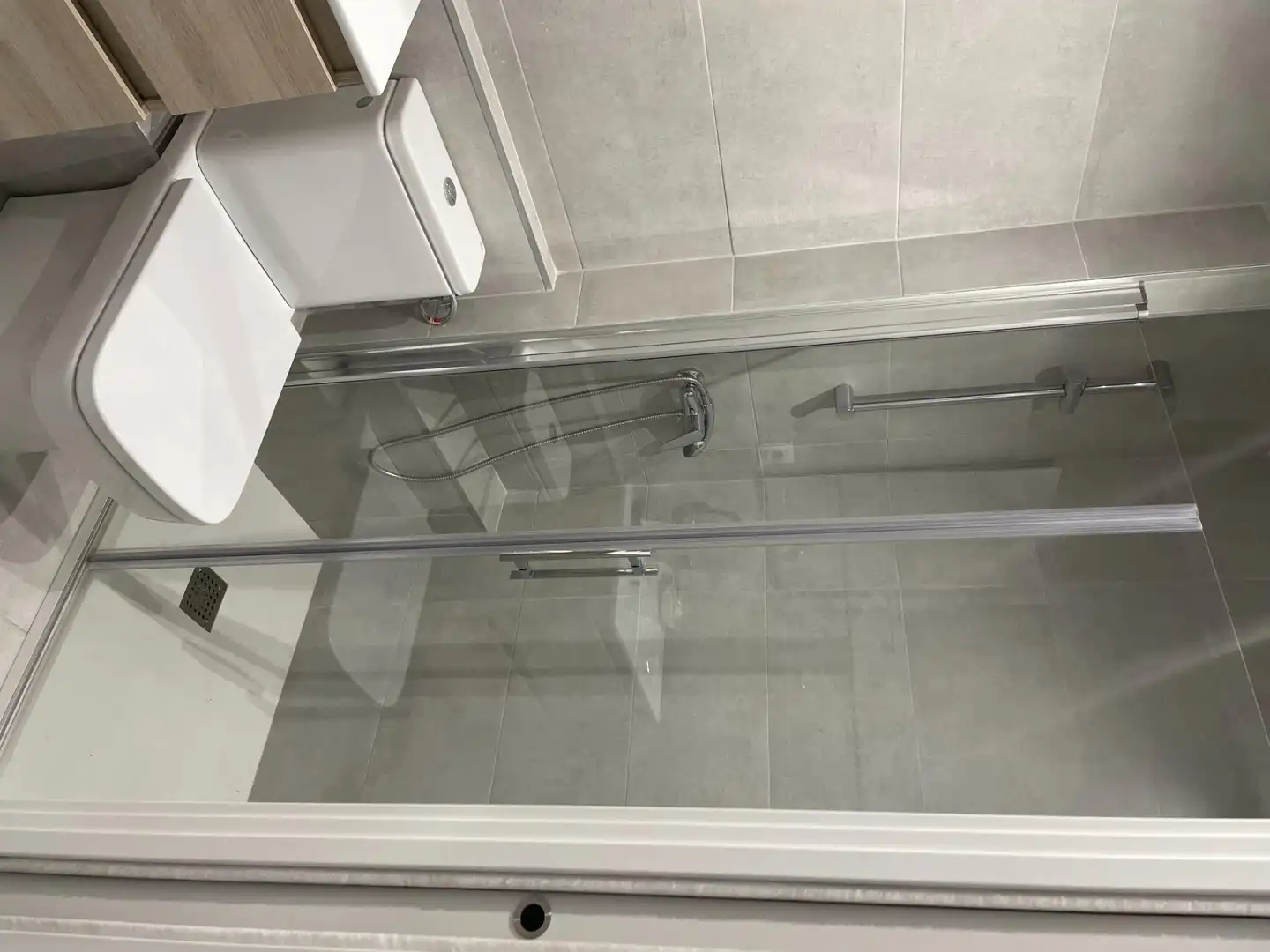 Bathroom of Flat for rent in Alicante / Alacant  with Air Conditioner, Heating and Furnished