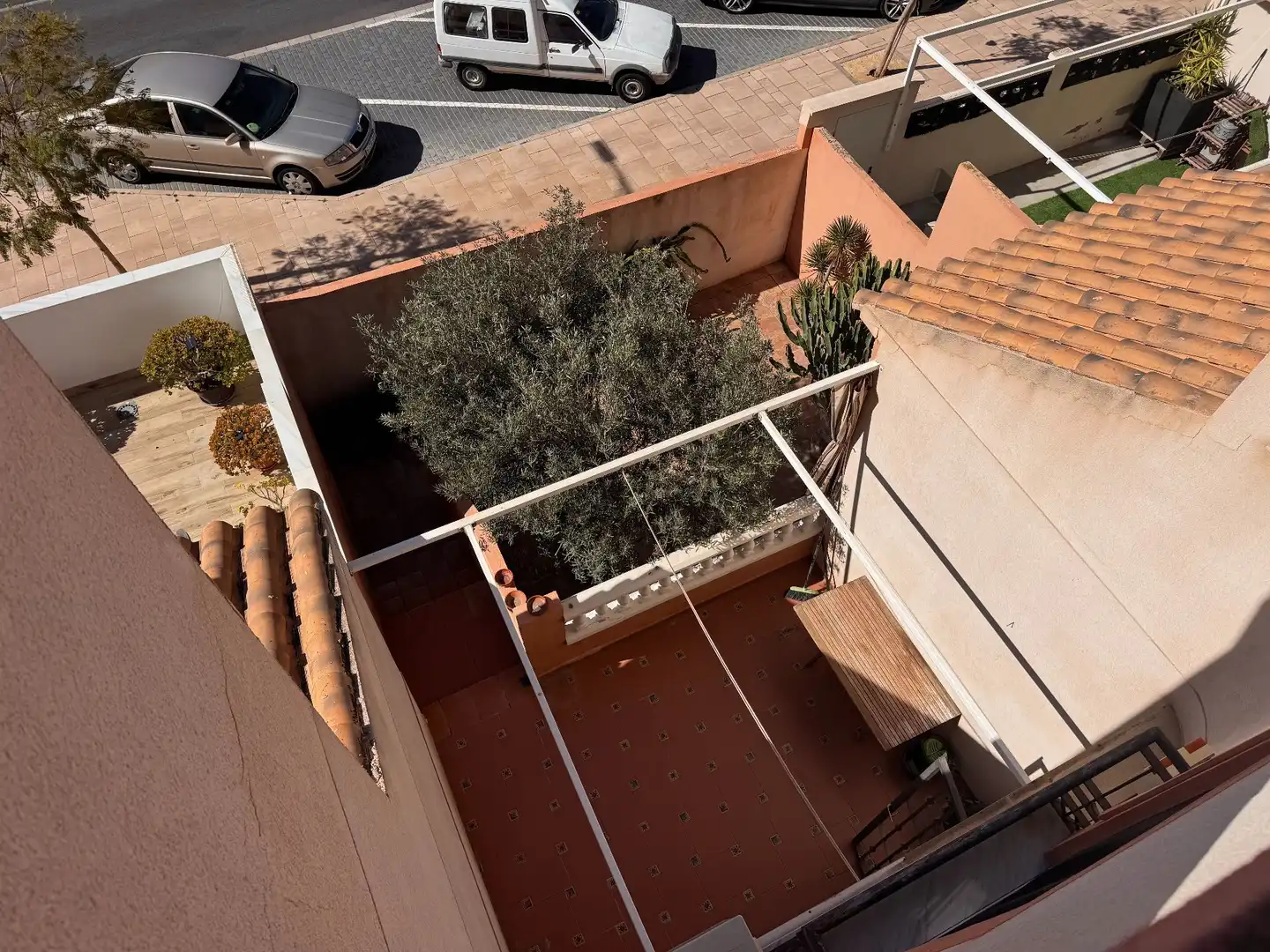 Terrassa de Casa adosada en venda en Roquetas de Mar amb Aire condicionat, Terrassa i Traster