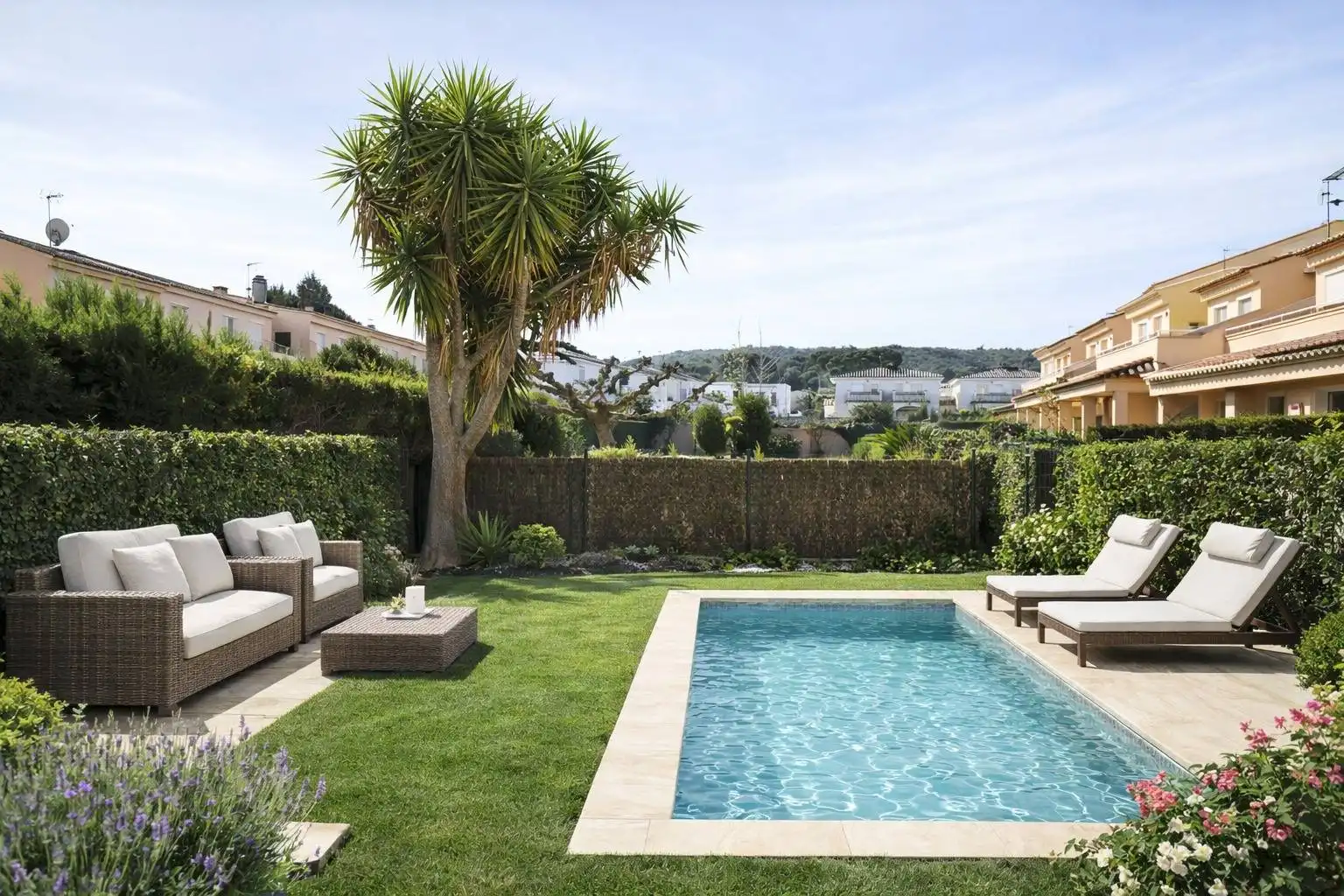 Piscina de Casa o chalet en venta en L'Escala con Aire acondicionado, Calefacción y Jardín privado
