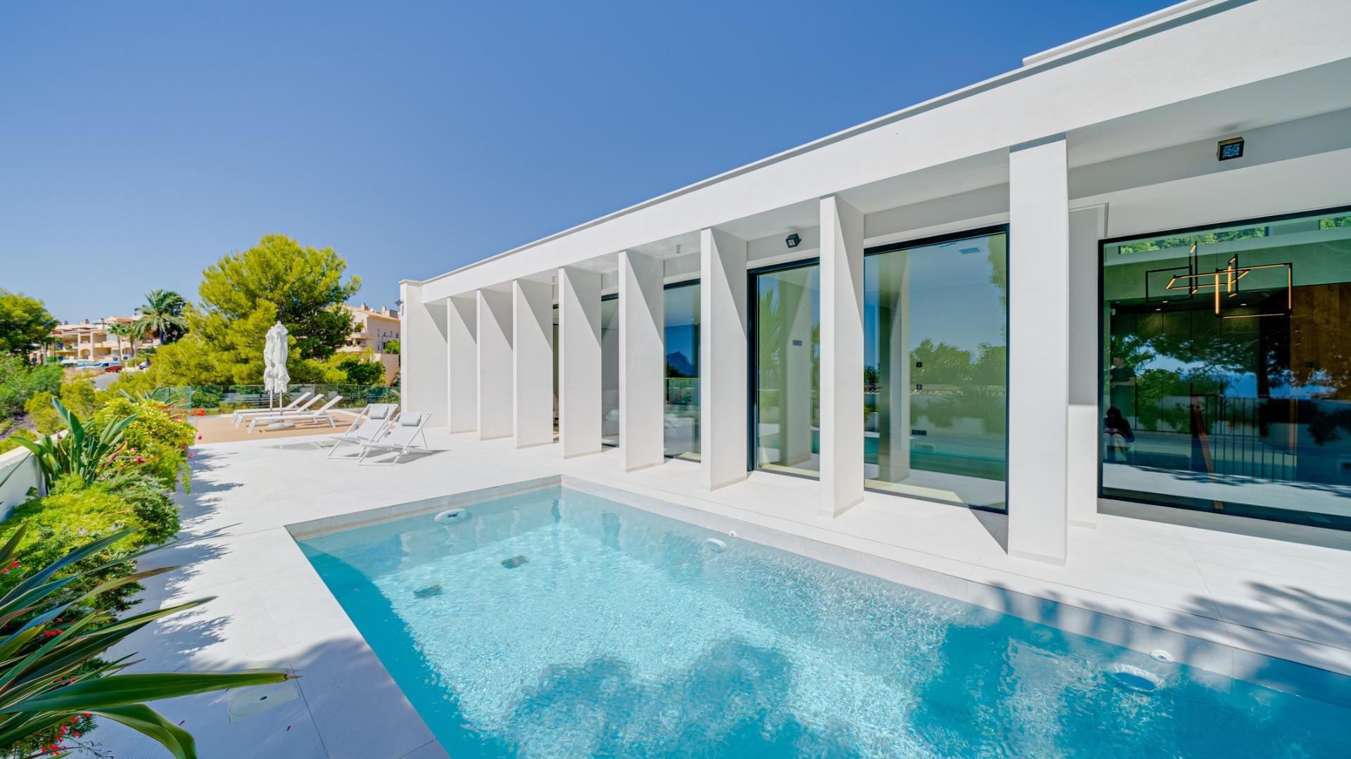 Swimming pool of House or chalet for sale in Altea  with Heating, Private garden and Terrace