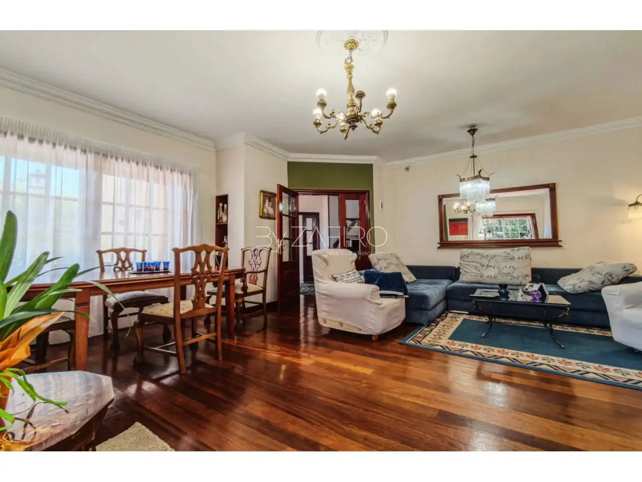 Sala d'estar de Casa o xalet en venda en San Cristóbal de la Laguna amb Jardí privat, Parquet i Terrassa