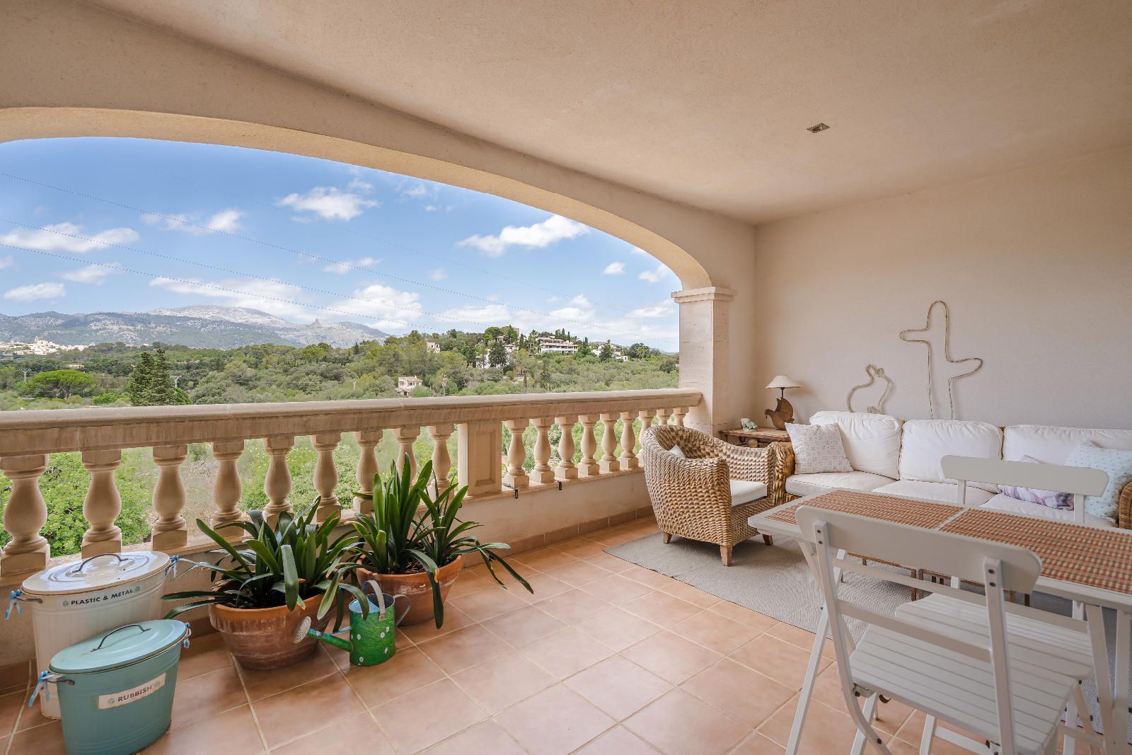 Terraza de Casa adosada en venta en Búger con Aire acondicionado, Calefacción y Parquet