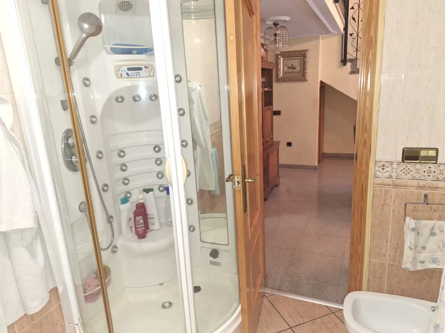 Baño de Casa o chalet en venta en Alicante / Alacant con Aire acondicionado, Jardín privado y Terraza