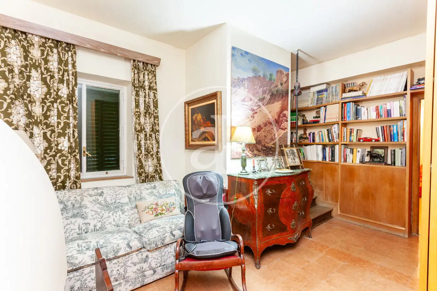 Sala de estar de Casa o chalet en venta en Torrelodones con Calefacción, Jardín privado y Terraza