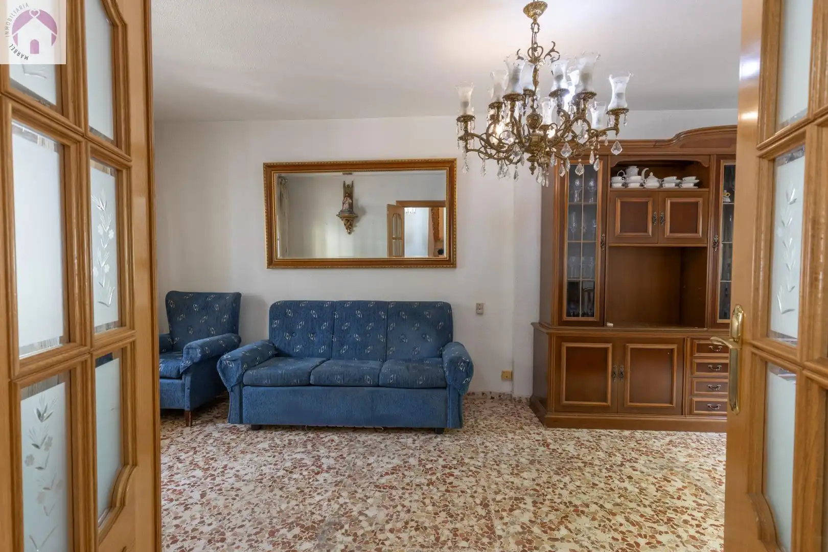 Sala de estar de Casa adosada en venta en Maracena con Aire acondicionado, Calefacción y Terraza