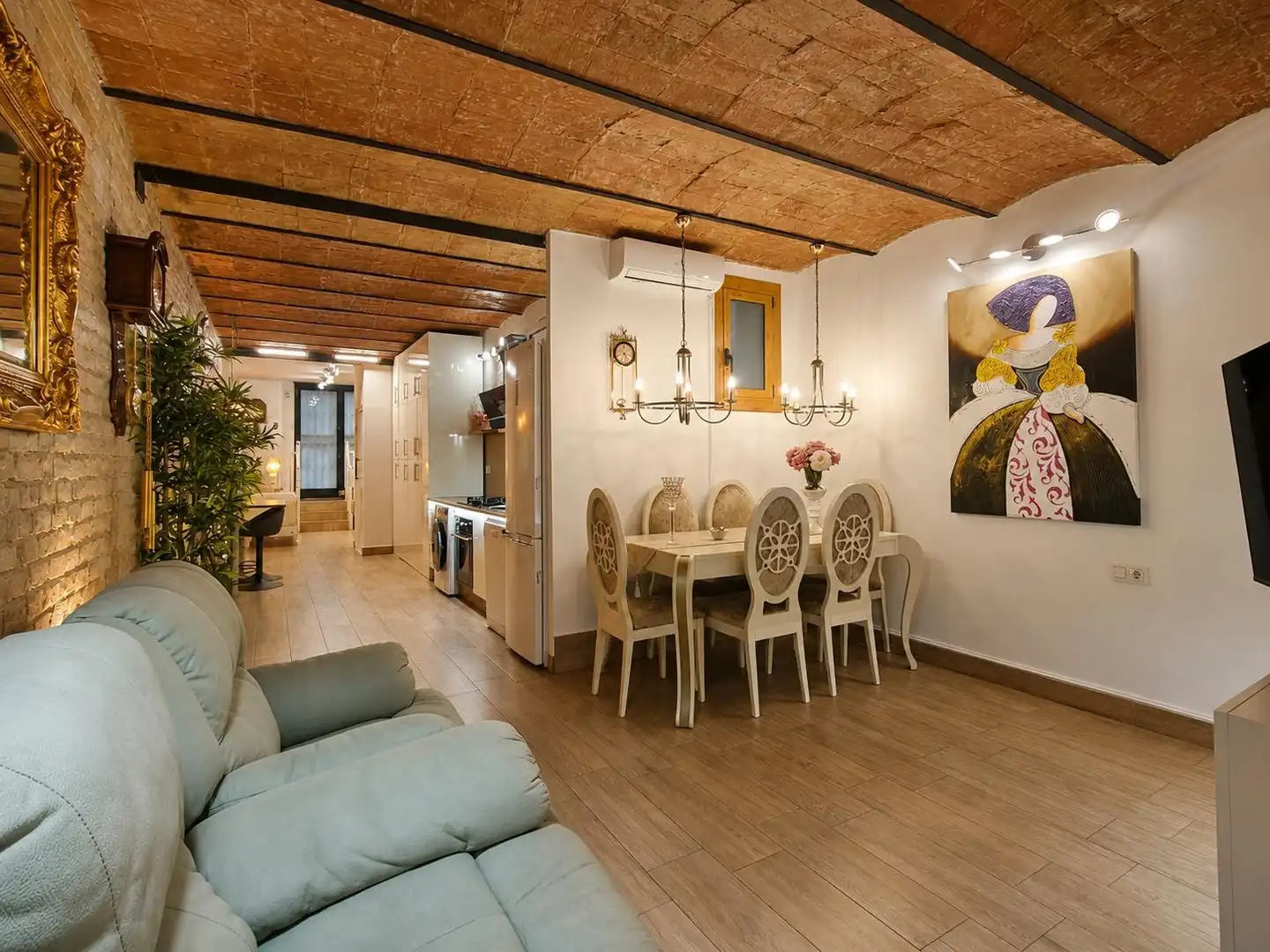 Comedor de Apartamento en venta en Barcelona con Aire acondicionado, Calefacción y Terraza