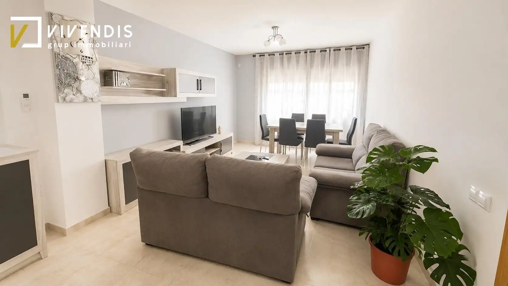 Living room of Apartments for sale in Térmens  with Air Conditioner, Heating and Terrace