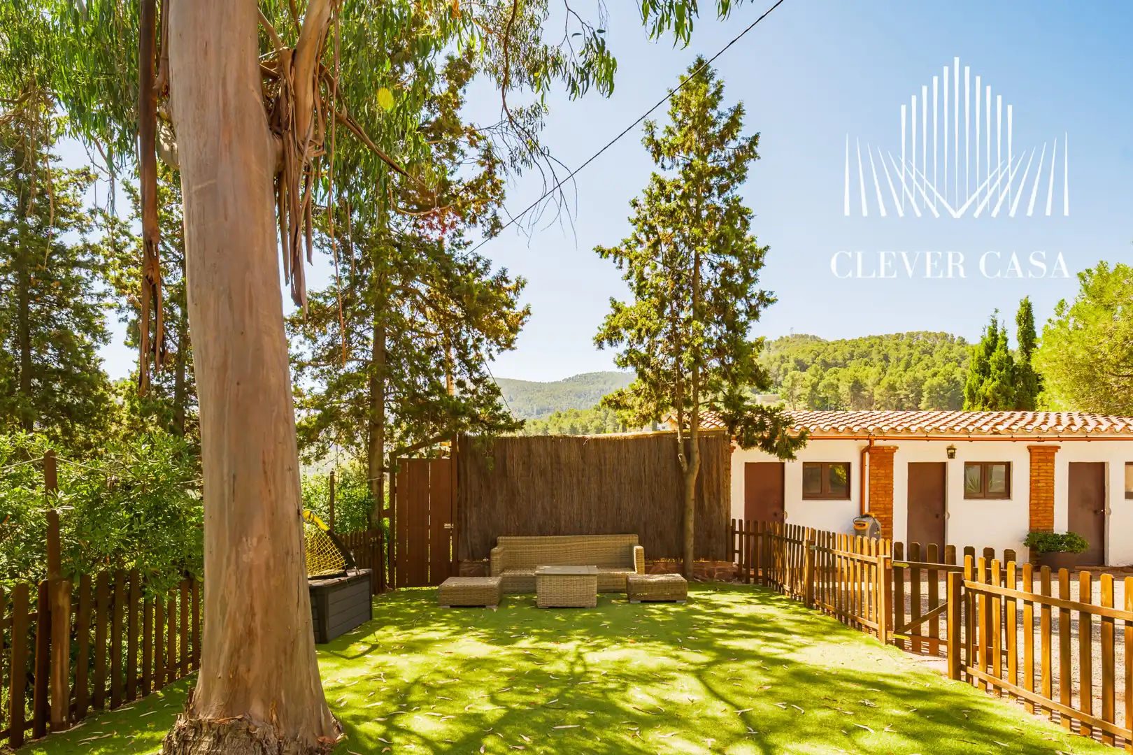 Jardín de Casa o chalet en venta en Castellví de Rosanes con Aire acondicionado, Calefacción y Jardín privado