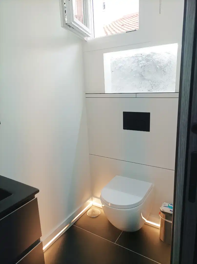 Badezimmer von Wohnung zum Verkauf in Madrid mit Klimaanlage, Heizung und Terrasse