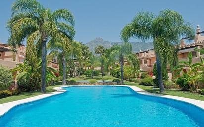 Garden of Single-family semi-detached for sale in Marbella  with Air Conditioner and Terrace