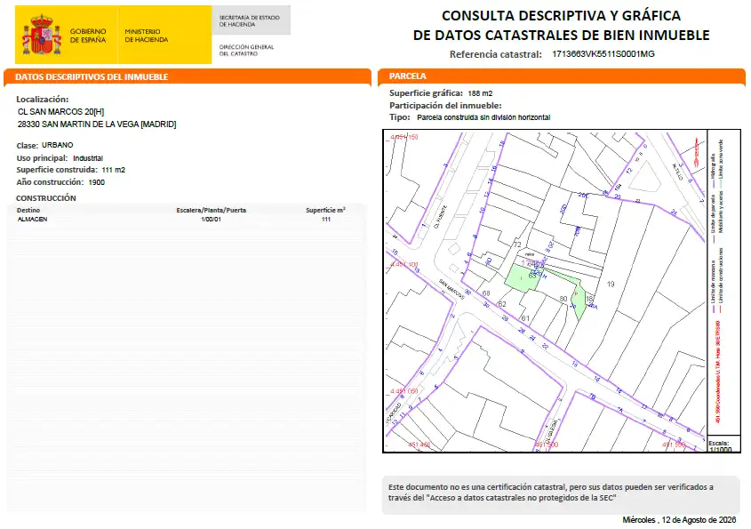 Terreny residencial en venda a San Martín de la Vega, imagen 9