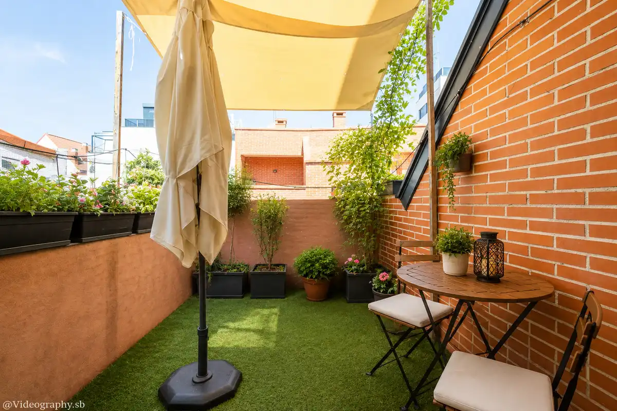 Terraza de Dúplex en venta en Madrid con Aire acondicionado, Calefacción y Terraza