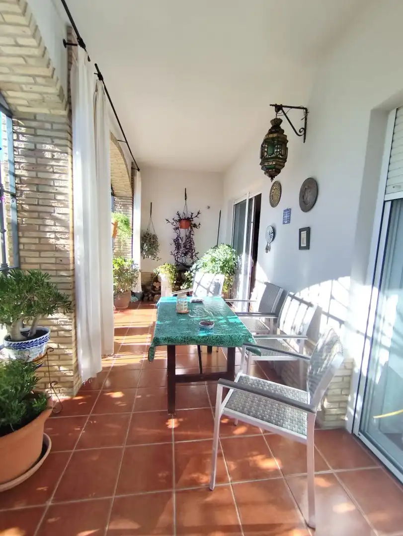 Terrassa de Casa o xalet en venda en Hinojos amb Aire condicionat, Calefacció i Jardí privat